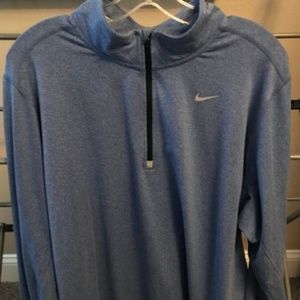 Nike Long Sleeve 1/4 zip Running Shirt